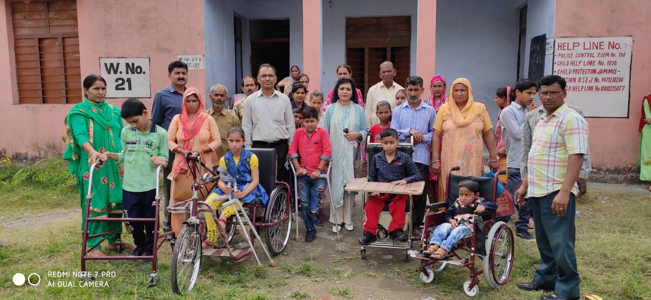 Distribution of Aids and Appliances to Children with special needs under Inclusive Education
